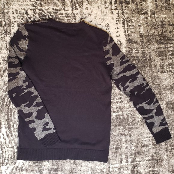 SOLD Joe Fresh | Army Sleeve Sweater - Picture 1 of 3